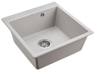 Мойка кухонная Paulmark Kante PM105152-GR серый