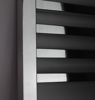 Полотенцесушитель электрический Indigo Attic LСLATCE80-50Rt с таймером 80x50 см хром