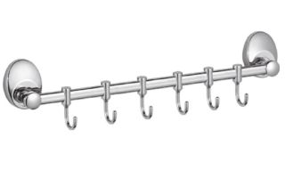 Планка с крючками для полотенец Haiba HB1615-6 хром