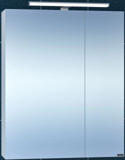 Зеркальный шкаф с подсветкой СанТа Стандарт 113005 60см белый