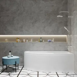 Акриловая ванна Triton София Щ0000046665 правая 170x95 см на Х-каркасе белый