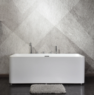 Акриловая ванна Cerutti SPA LUGANO L CT9344 170x75см