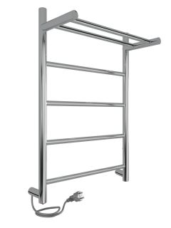 Полотенцесушитель электрический Indigo Line LСLE60-40PR с полкой 60x40 см хром