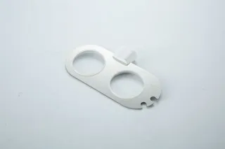 Стакан двойной Gappo G30908-8 хром/белый