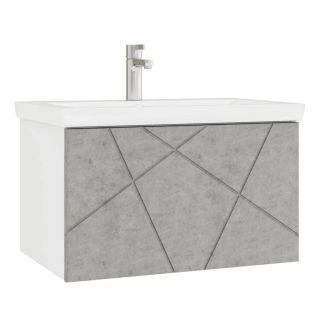 Тумба под раковину подвесная Vigo Geometry 034 70 см бетон