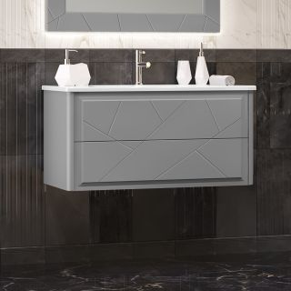 Тумба под раковину Opadiris Луиджи 00-00006178 серая