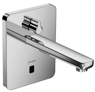 Встраиваемый электронный смеситель для раковины Kludi Zenta хром 3850005