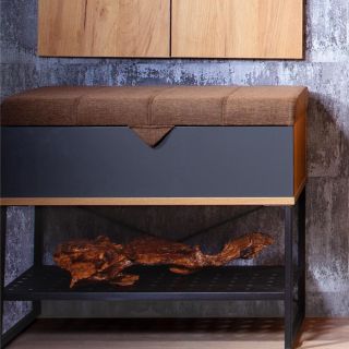 Банкетка Бриклаер Форест 4627125414732 60 см серый