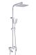 Душевая стойка Rose R1556F белый/хром