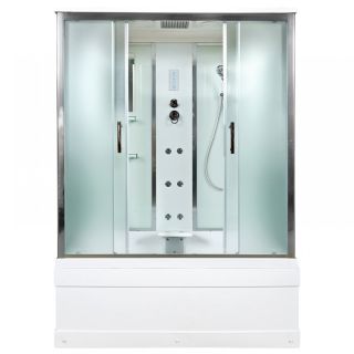 Душевая кабина Deto ЕМ4516 с гм. и эл. 160х85х220 см