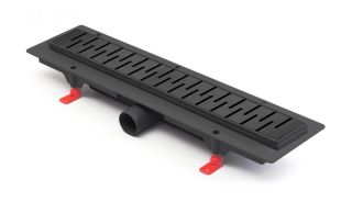 Душевой лоток Paini Medium CH550MC 55см чёрный матовый