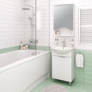 Тумба под раковину Runo  (под умывальник Уют 50) Фортуна 50 (00000001135)