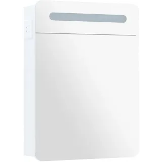 Зеркальный шкаф с подсветкой Aquanet Лукка 178954 60 см белый