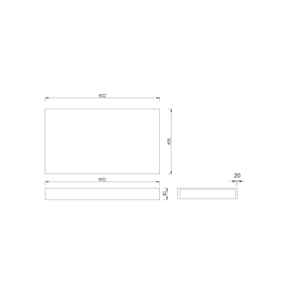Столешница Armadi Art Flat 869-060-CLCT 60 см calacatta