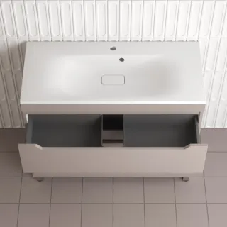 Тумба под раковину  Style Line Остин ЛС-00002402 100 см тауп темный