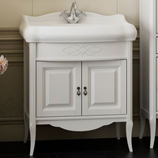 Тумба под раковину Opadiris Лоренцо Z0000008220 Белая матовая