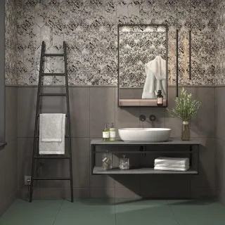 Зеркало с подсветкой Kerama Marazzi Plaza Next PL.N.mi.P.60\BLK 60 см чёрный матовый