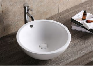 Раковина Cerutti SPA CR1001 с переливом 45см белый