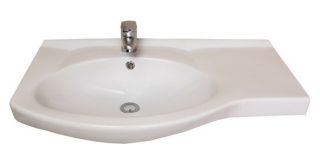 Мебельная раковина Santek Коралл 82см правое крыло белый 00000000958