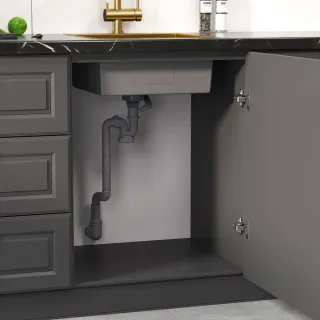 Мойка кухонная Reflexion Como 44-GD RX2044GD брашированное золото