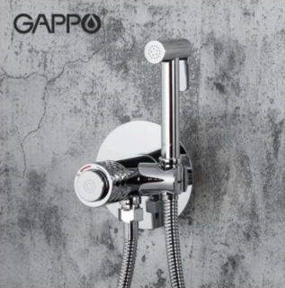 Гигиенический душ со смесителем Gappo G7288 хром