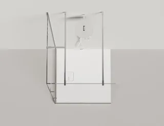 Душевой поддон Salini Oasi S-Stone 120321M 90x90см белый матовый