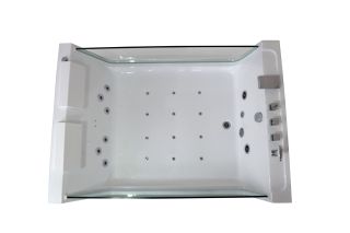 Акриловая ванна Cerutti SPA C-454A гидромассажная 170x120см