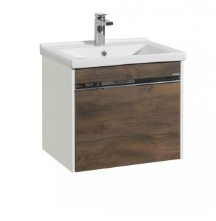 Тумба под раковину Акватон Капри 60см таксония тёмная 1A230101KPDB0