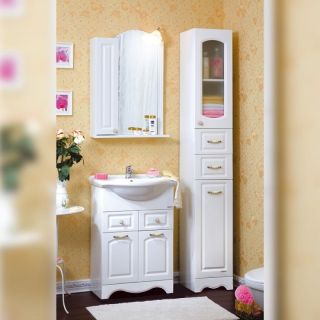 Тумба под раковину Бриклаер Анна 4627125412226 60 см белый