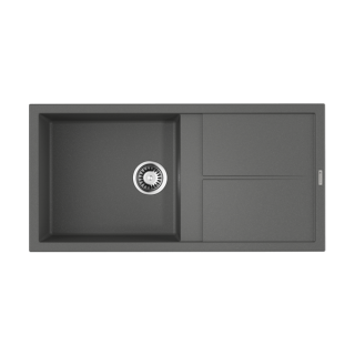 Мойка кухонная Omoikiri Sumi 100-PL Tetogranit/платина