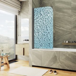 Шторка на ванну MaybahGlass ФП011 MGV-929-ФП011-6 70см фотопечать