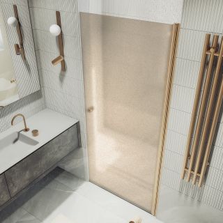 Душевая дверь MaybahGlass MGD-805-2 80см бронза