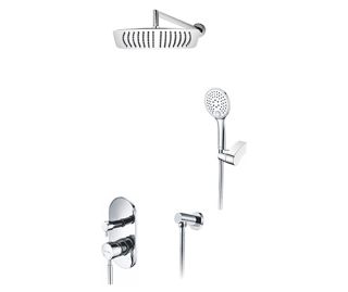 Wasserkraft A16169 Встраиваемый комплект для душа с верхней душевой насадкой и лейкой