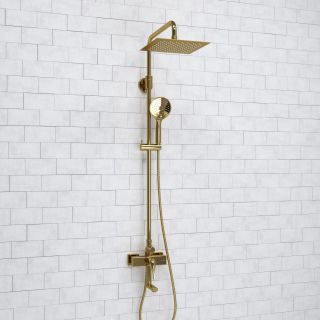 Душевой комплект WasserKRAFT A171.256.207.PG золото