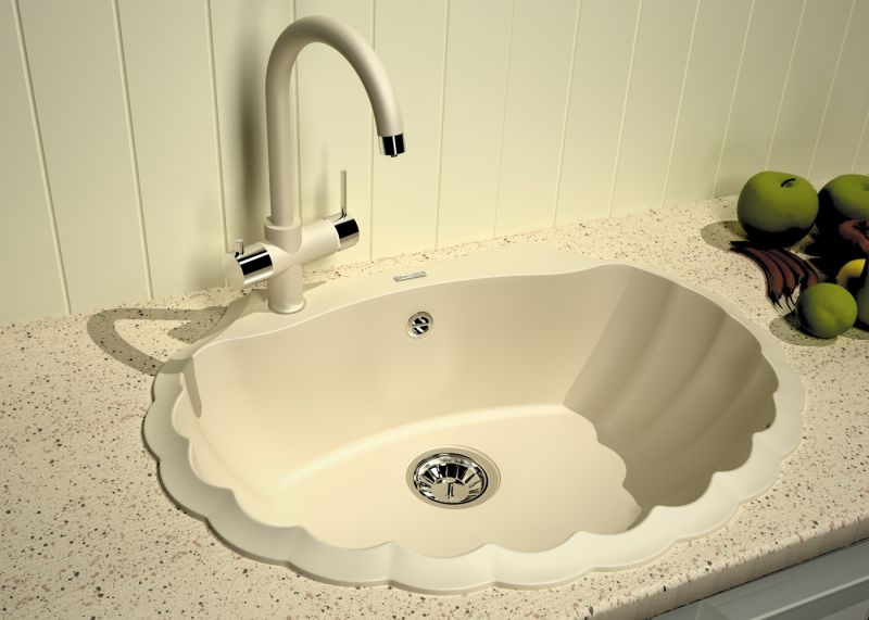 Кухонная мойка Florentina Гребешок грей