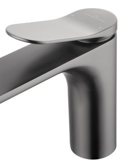 Смеситель для раковины Wonzon & Woghand WW-A40482-BGG тёмный графит