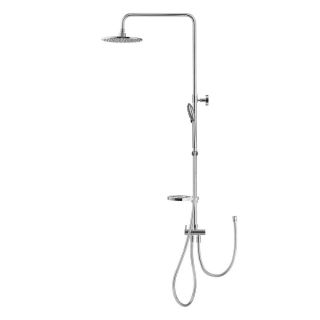 Душевая стойка Swedbe Calypso 5075 без смесителя хром