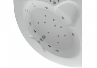 Акриловая ванна АКВАТЕК Поларис-2 155x155 см без гидромассажа