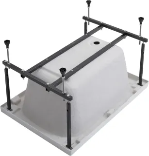 Акриловая ванна Aquanet Seed 216658 100x70 см с каркасом