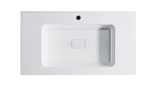 Тумба с раковиной Astra-Form Альфа 03060006ncss3005-b80g+04010008 90 см зелёный матовый