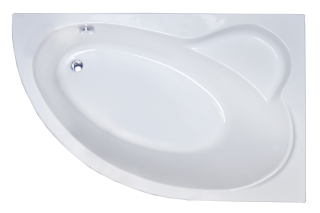 Акриловая ванна Royal Bath Alpine правая 140x95см белый RB819103R