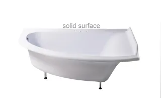 Ванна из искусственного камня Astra-Form Анастасия 01010064 правая 182x125 см белый матовый