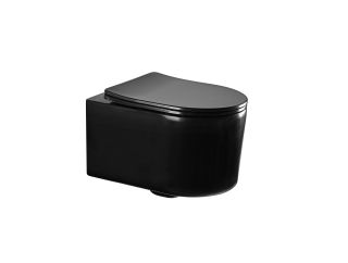 Унитаз подвесной  Aquatek МИЯ AQ2004-MB с сиденьем Soft Close