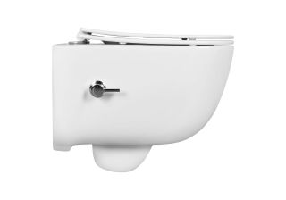 Унитаз подвесной с функцией биде Aquatek Дива AQ2012B-00 безободковый белый