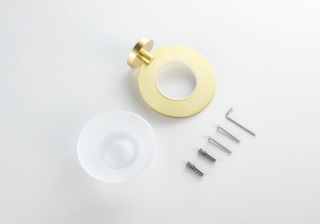 Мыльница Aquatek Оберон AQ4203BG шлифованное золото