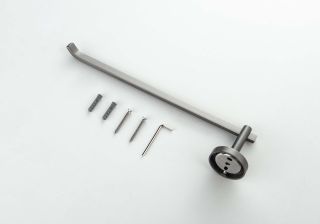 Полотенцедержатель Aquatek Бетта AQ4619BGM оружейная сталь