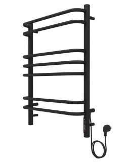 Электрический полотенцесушитель Aquatek Пандора AQ EL RPC0770BL П7 50x70см чёрный муар