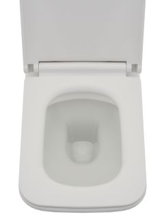 Подвесной унитаз AQUAme AQM2003 с крышкой-сиденьем белый глянцевый
