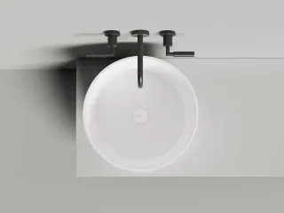 Накладная раковина Salini Armonia 04 S-Sense 130118G 46см белый глянцевый