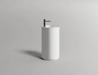 Напольная раковина Salini Armonia Top 01 S-Stone 130124M 45см белый матовый